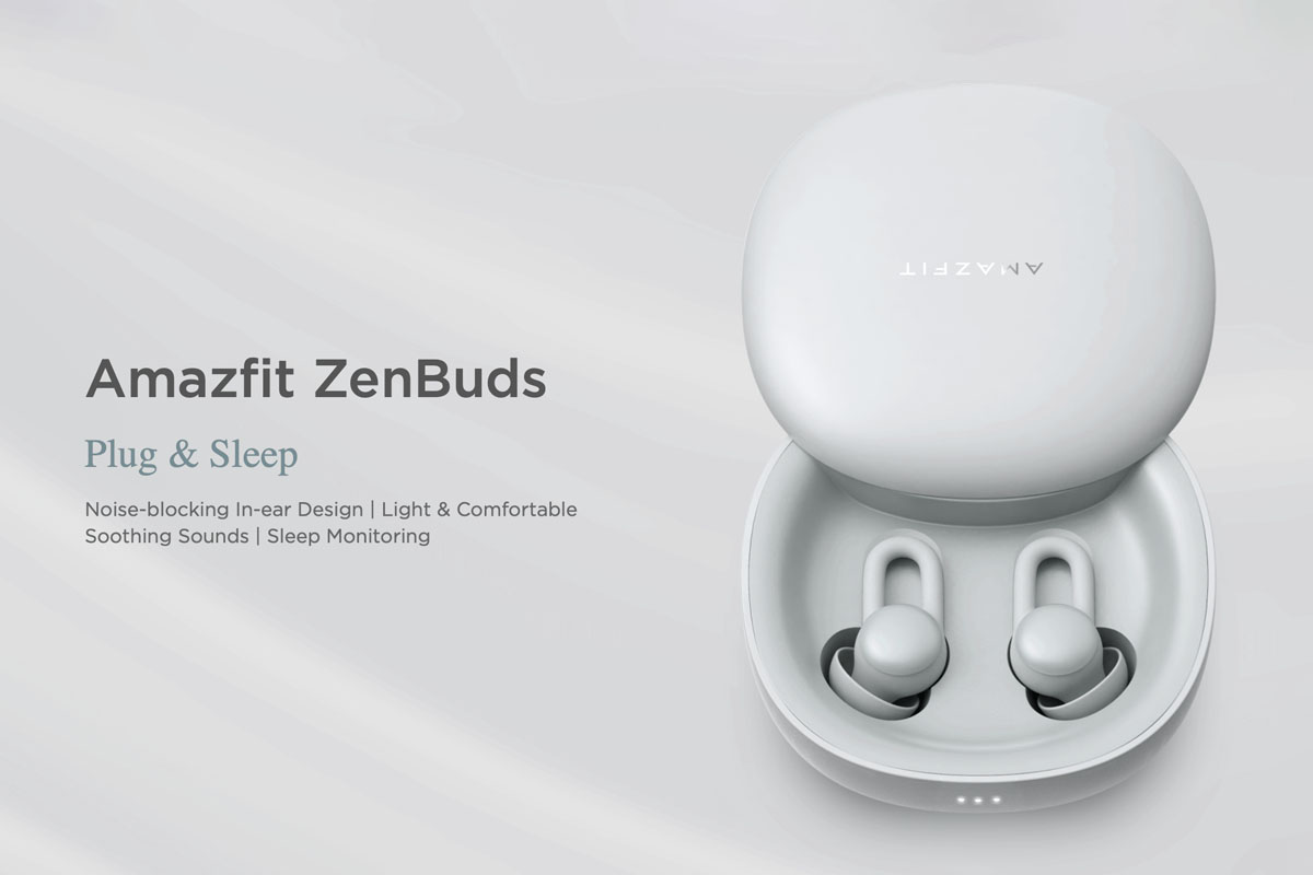 美品 Amazfit ZenBuds Amazfit ZenBudsの実機レビュー － 快適な睡眠を耳からサポート