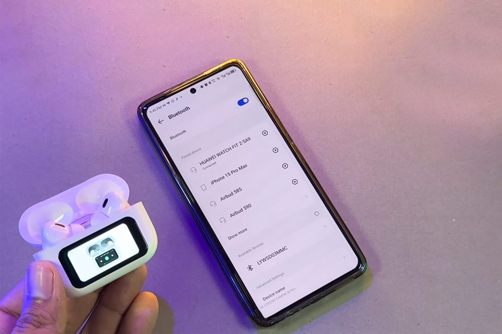 Connectivity & Controls of A9 Pro Airpods Connectivity & Controls of A9 Pro Airpods