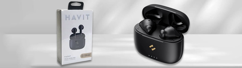 Design of Havit TW947 Earbuds 