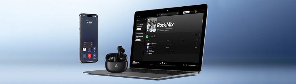 connectivity of Edifier X5 Pro Earbuds