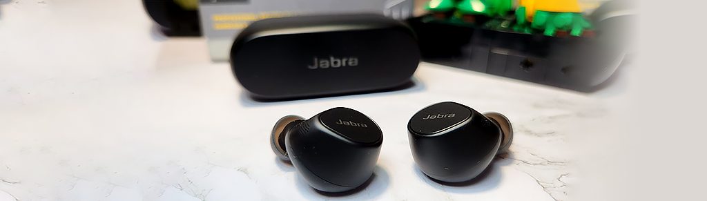 unboxing experience of Jabra Evolve2 Earbuds